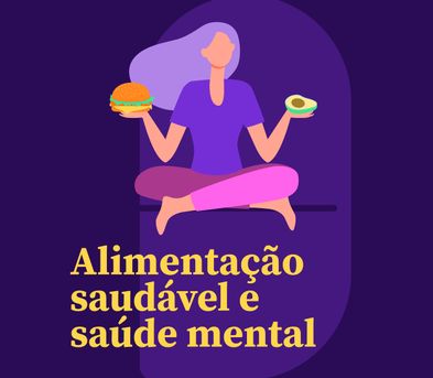 Alimentação saudável e saúde mental