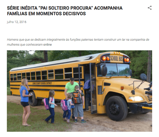 pai solteiro procura